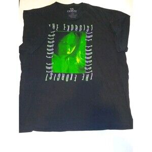 The Exorcist Men's Graphic Short Sleeve Black T-Shirt Size 3XL